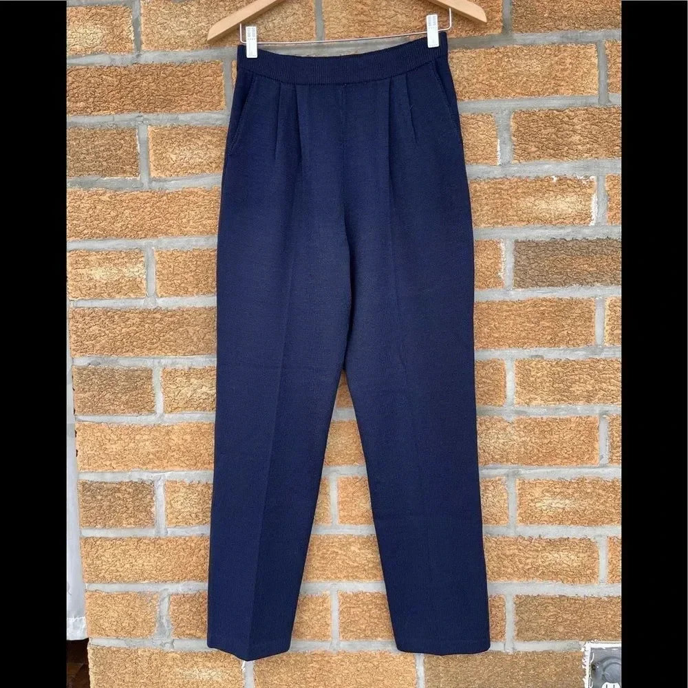 St. John Basic Santana Knit Pants Size 2